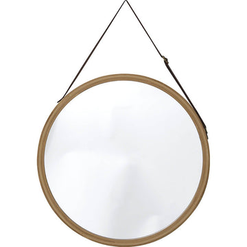 Oglindă Rotundă Suspendată Diametru 38 CM - Bambus ilustrat într-un decor elegant marca Ramos