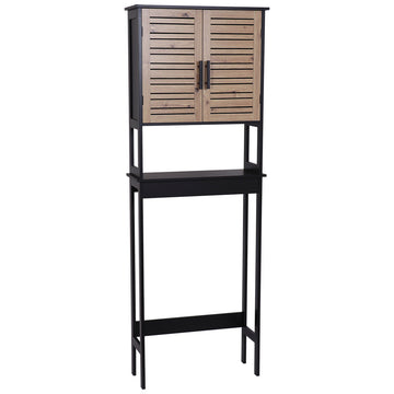 Raft De Toaletă Din MDF Cu 2 Uși + 1 Raft Interior - Bergen - ramosdecor