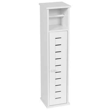 Rezervă Și Dispenser De Hârtie Igienică Cu 1 Ușă Și 1 Raft Interior - Santorin - ramosdecor