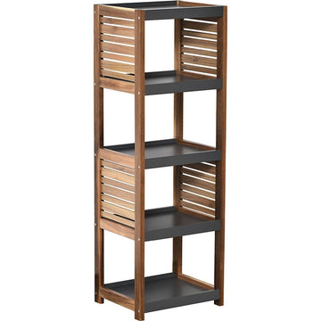 Suport Cu 5 Rafturi Din Acacia Și MDF - Element prezentat într-un decor modern marca Ramos