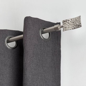 Galerie Extensibilă Argintiu 120–210 cm – Model Rectangle Martele - ramosdecor