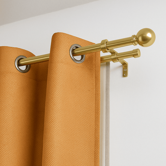 Galerie Extensibila Ramos si Draperie Mustar
