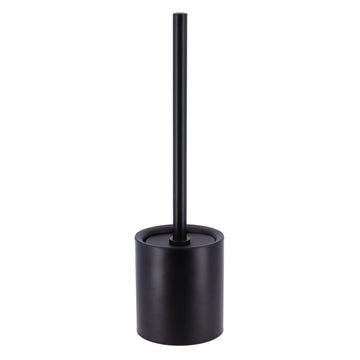 Perie Toaletă Din Oțel Inoxidabil - Negru - ramosdecor