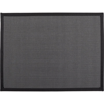 Covor bucătărie Woven Vinyl Negru/Argintiu - 50X120CM - ramosdecor
