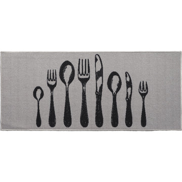 Covor bucătărie Couverts Gris - 50X120CM - ramosdecor