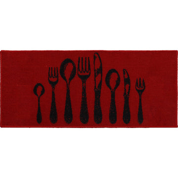 Covor bucătărie Couverts Rouge - 50X120CM - ramosdecor