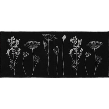 Covor bucătărie Herbier Noir - 50X120CM - ramosdecor