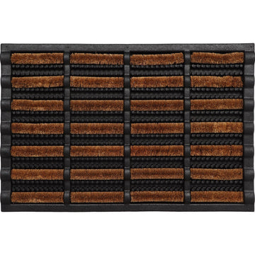 Preș Intrare Scratching 40X60CM Cauciuc/Coco - Negru - ramosdecor