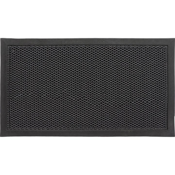 Preș Intrare 3D Grille 43X76CM Poliester/Tpe - Gri Negru - ramosdecor