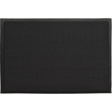 Preș Intrare 3D Grille 60X90CM Poliester/Tpe - Gri Negru - ramosdecor