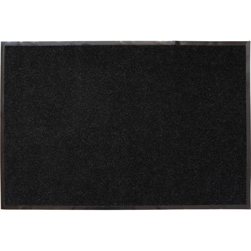 Preș Intrare 80X120CM Poliester/Pvc - Chine Negru - ramosdecor