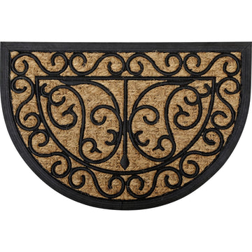 Preș Intrare Harry Half-Moon 40X60CM Coco/Cauciuc - Arabesque - ramosdecor