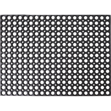 Preș Intrare Caillebotis 60X80CM Cauciuc - Negru - ramosdecor