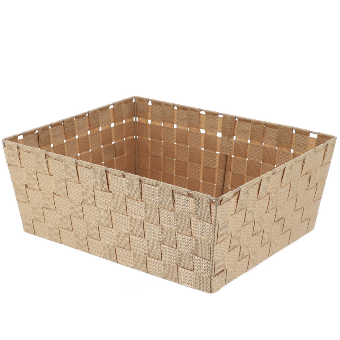 Coș Depozitare Din Poliester 31,5x39x15 Cm - Bej - ramosdecor