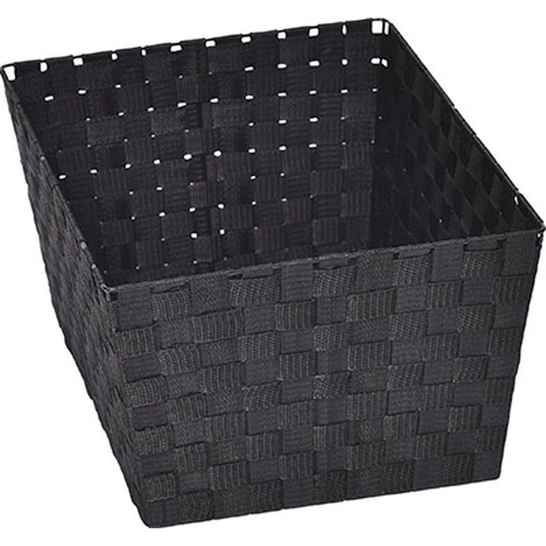 Coș Depozitare Din Poliester 36x46x24 Cm - Negru - ramosdecor