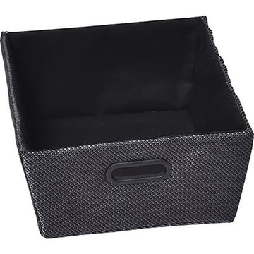 Coș Depozitare Din Poliester 32,5x40x15 Cm - Negru - ramosdecor