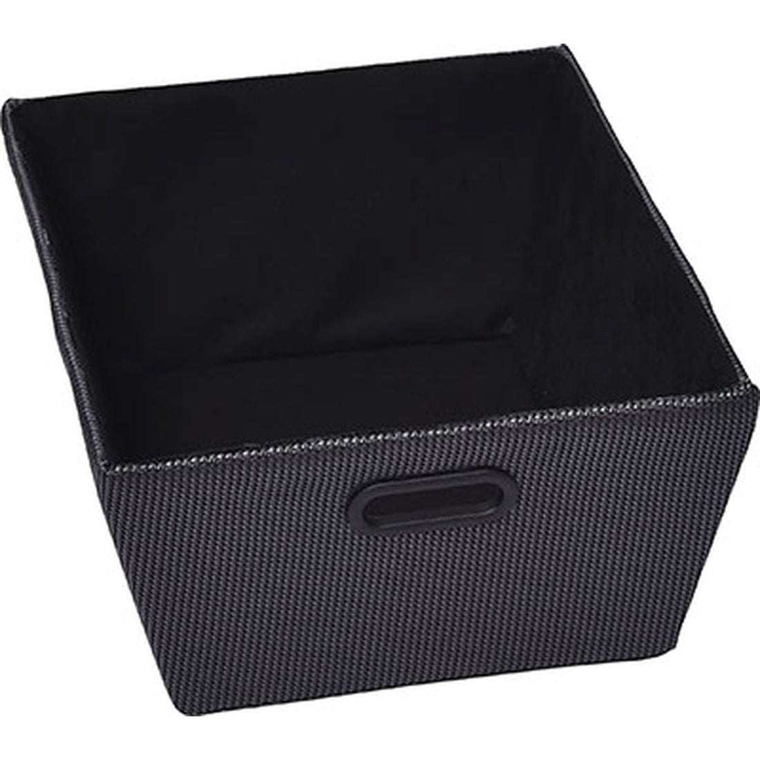 Coș Depozitare Din Poliester 32,5x45x18 cm - Negru - ramosdecor