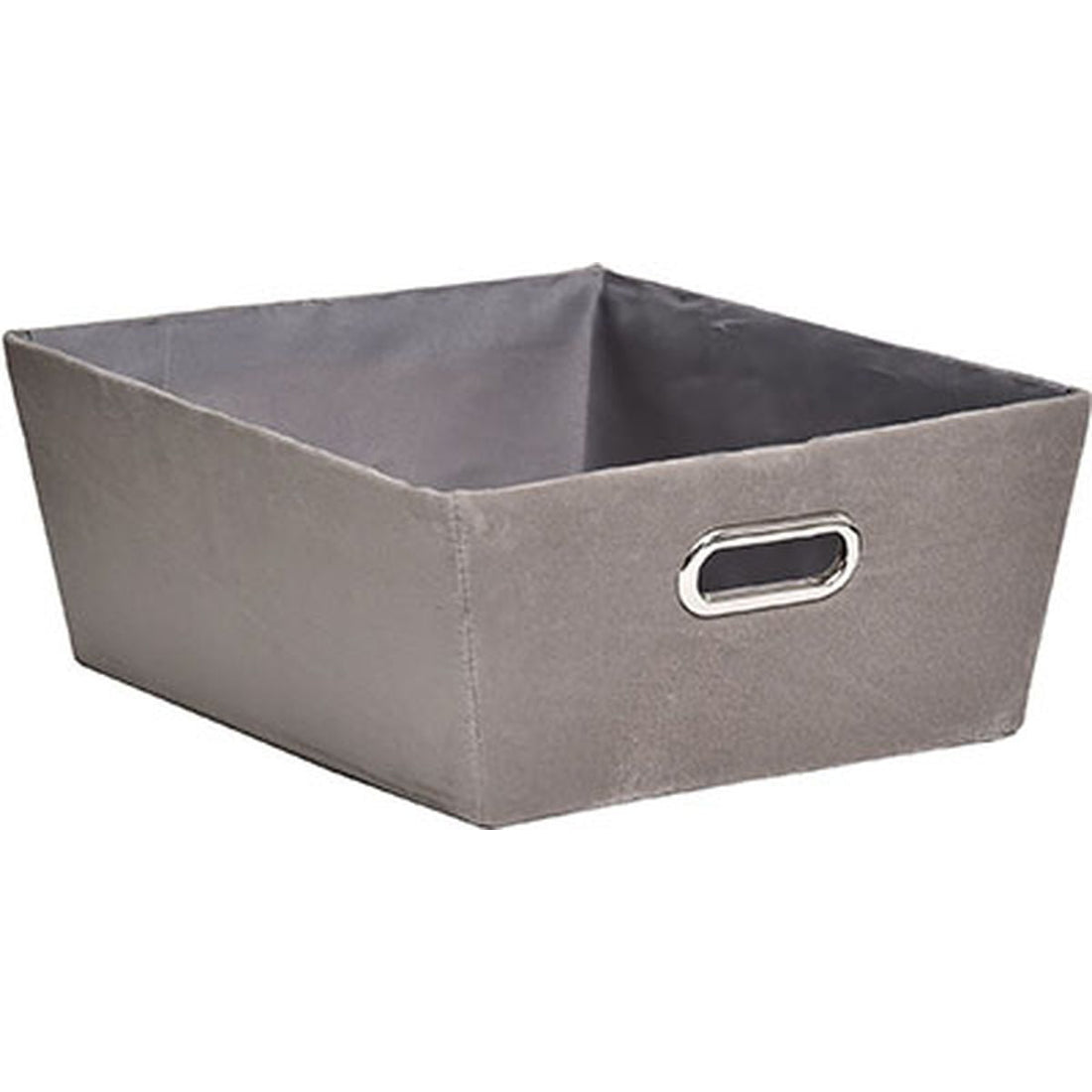 Coș Depozitare Din Catifea 32,5x40x15 Cm - Taupe - ramosdecor