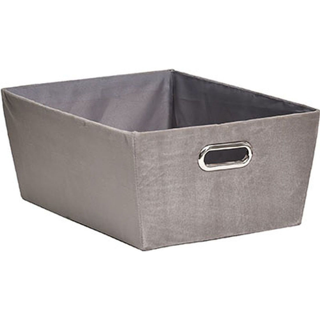 Coș Depozitare Din Catifea 32,5x45x18 Cm - Taupe - ramosdecor