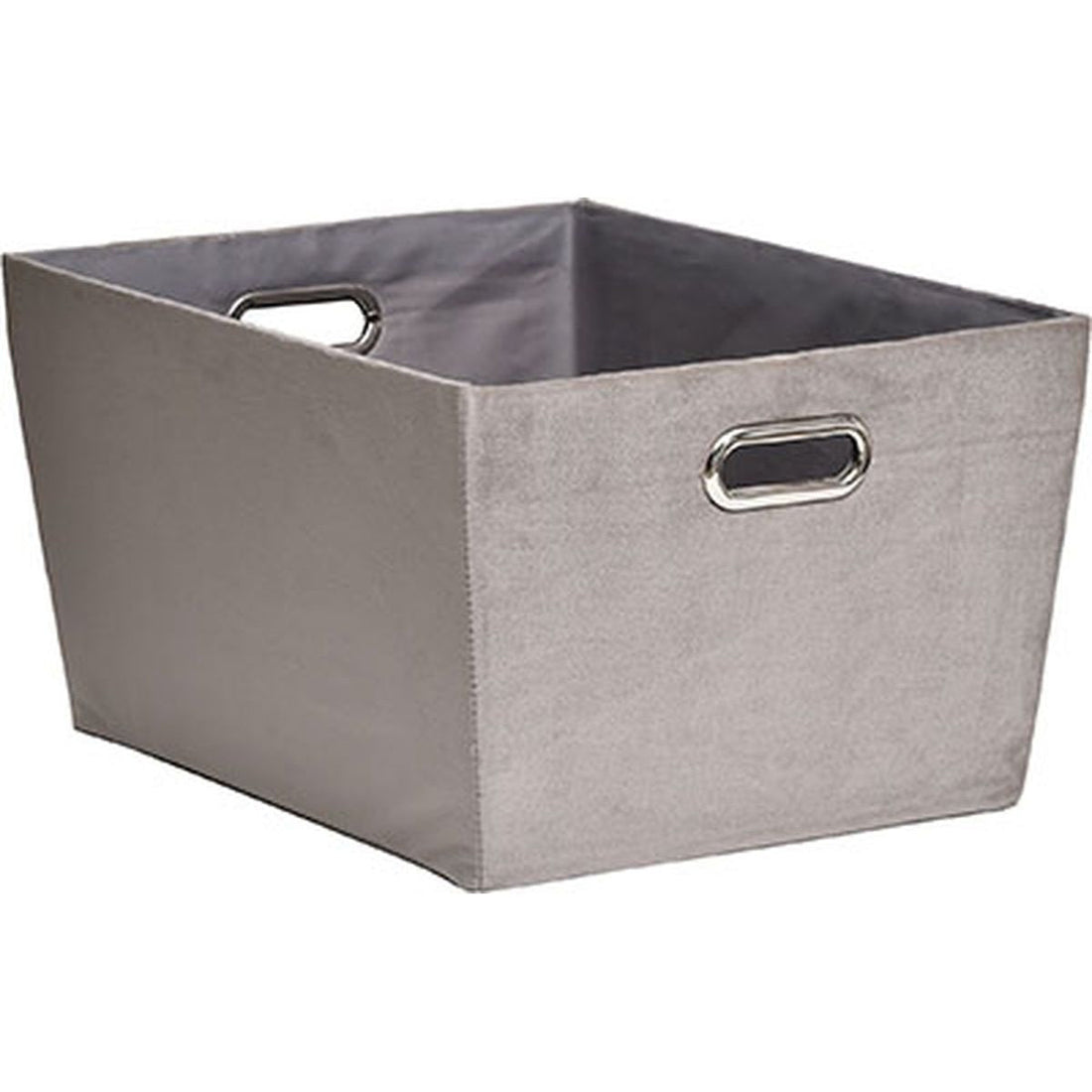 Coș Depozitare Din Catifea 35x45x24 Cm - Taupe - ramosdecor