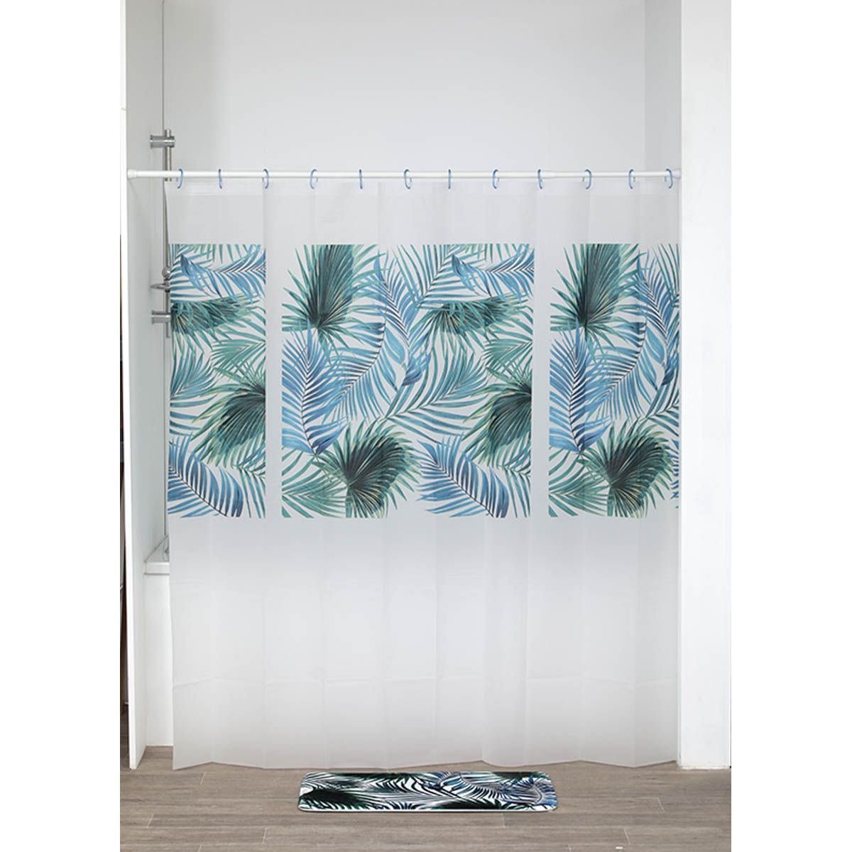 Perdea De Duș PEVA 180X180 Cm - Tropicale - ramosdecor