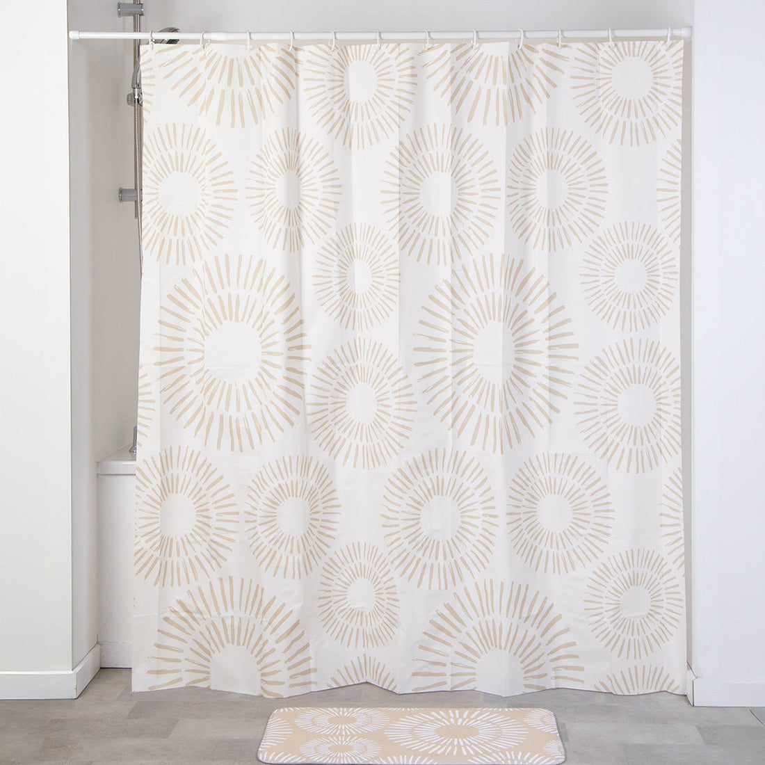 Perdea De Duș EVA PE 180X200 CM - Ethnic Spirals - ramosdecor