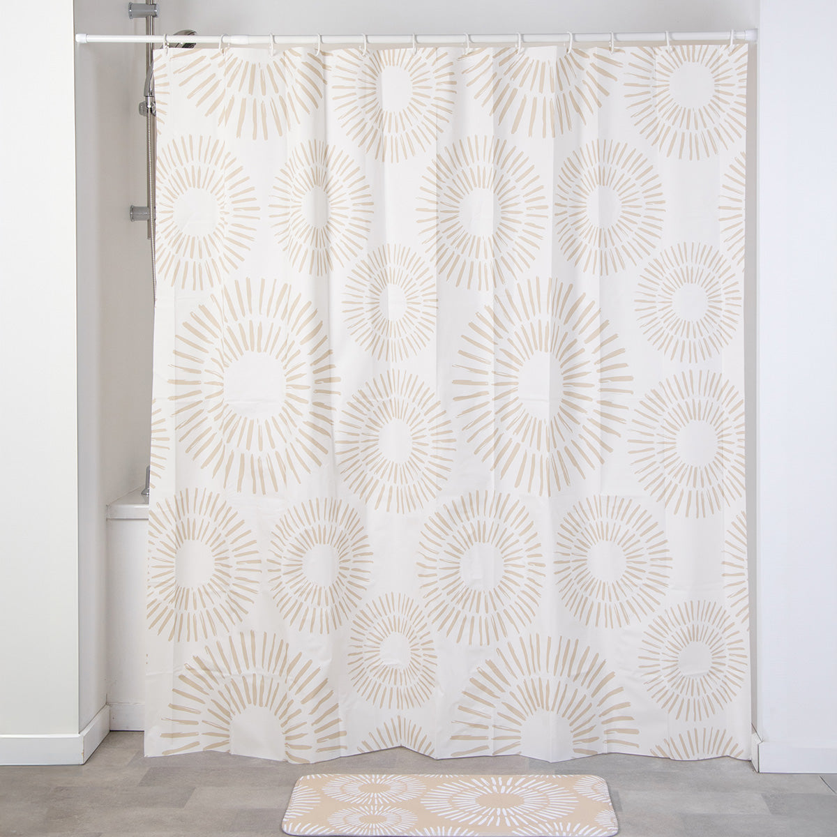 Perdea De Duș EVA PE 180X200 CM - Ethnic Spirals - ramosdecor