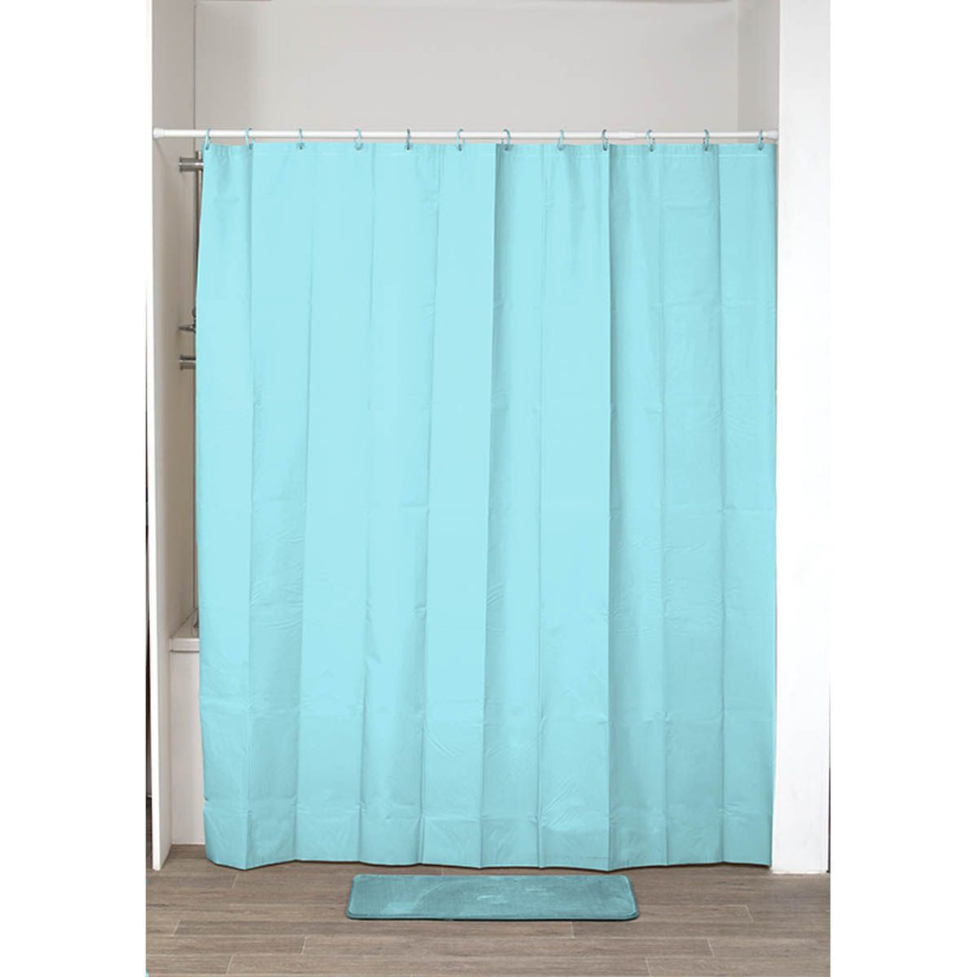 Perdea Duș PEVA 180x200 Cm - Verde Albastru - ramosdecor