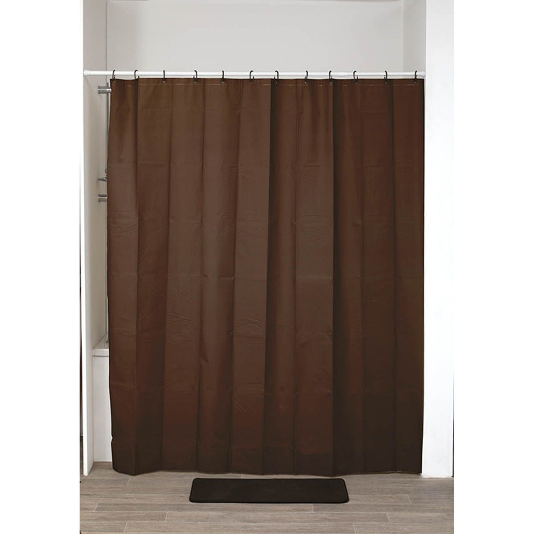 Perdea Duș PEVA 180x200 Cm - Ciocolatiu - ramosdecor