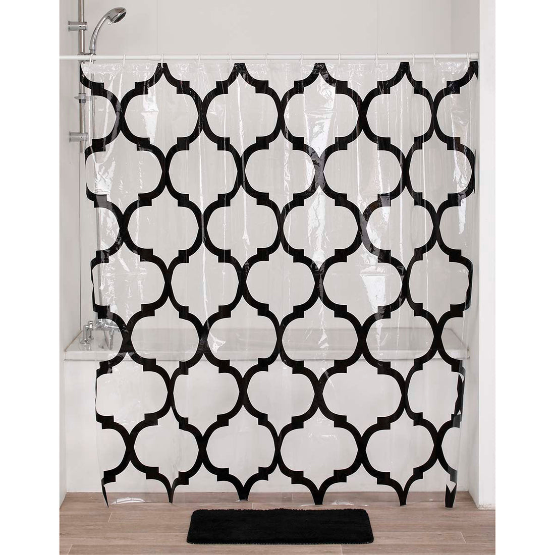Perdea Duș Transparentă PEVA 180x180 Cm - Marrakech - ramosdecor