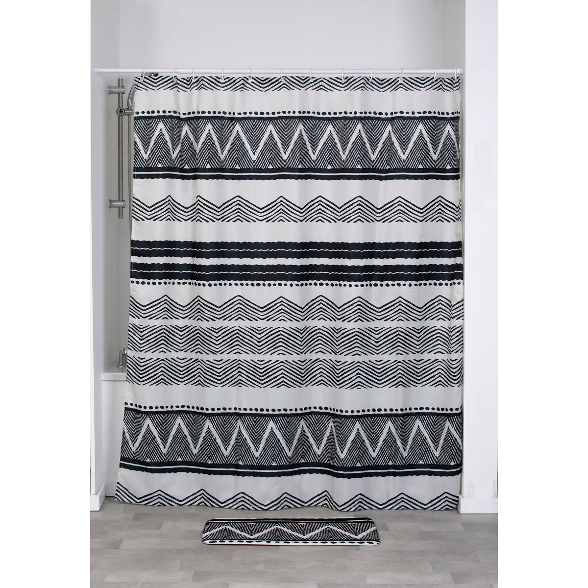 Perdea De Duș Poliester 180X200 Cm - Tribal Lodge - ramosdecor
