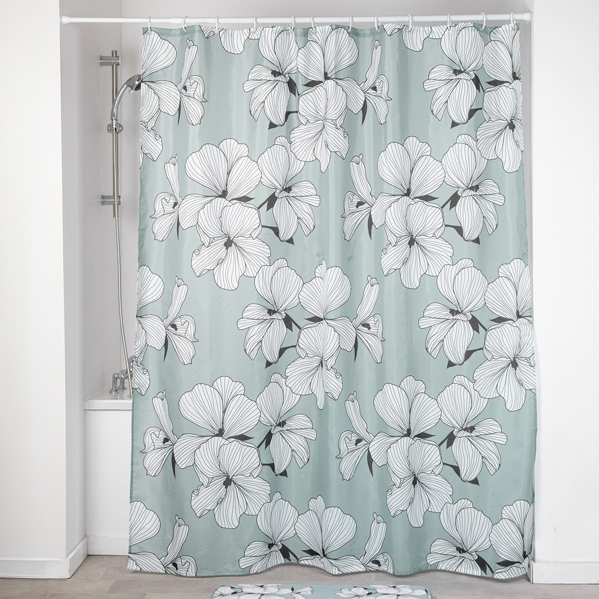 Perdea De Duș Poliester 180X200 Cm - Green Ecrin - ramosdecor