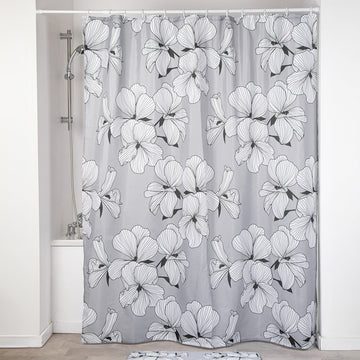 Perdea De Duș Poliester 180X200 Cm - Grey Ecrin - ramosdecor