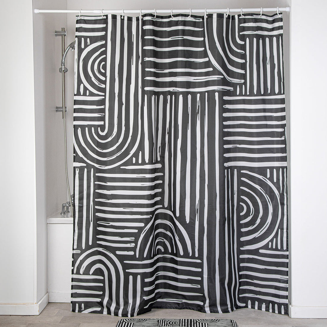 Perdea De Duș Poliester 180X200 Cm - Ethnic Vibes - ramosdecor