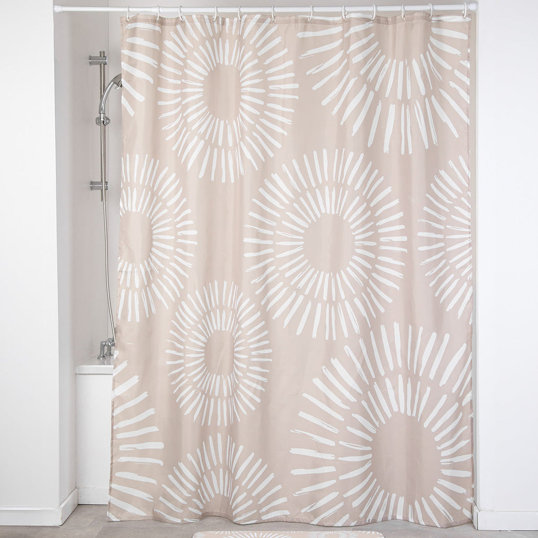 Perdea De Duș Poliester 180X200 Cm - Ethnic Spirals - ramosdecor