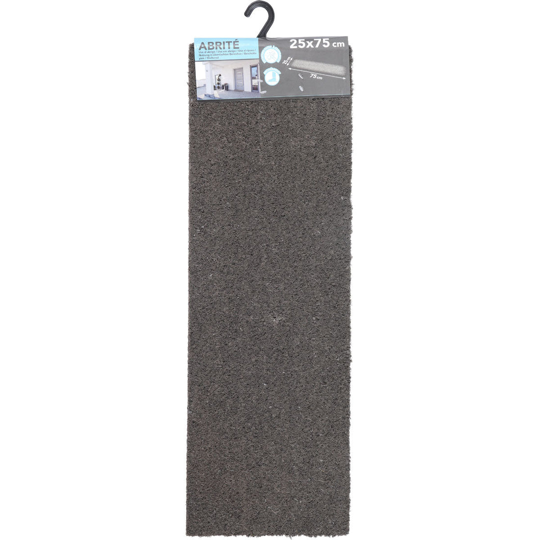 Preș Intrare Plain 25X75CM Coco - Gri - ramosdecor