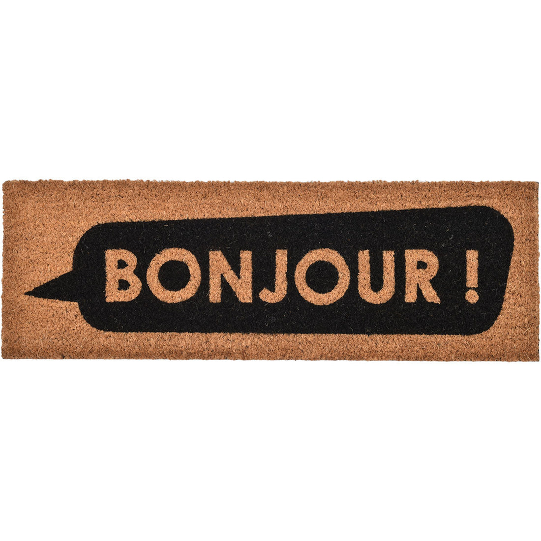 Preș Intrare Bonjour 25X75CM Coco - Negru - ramosdecor
