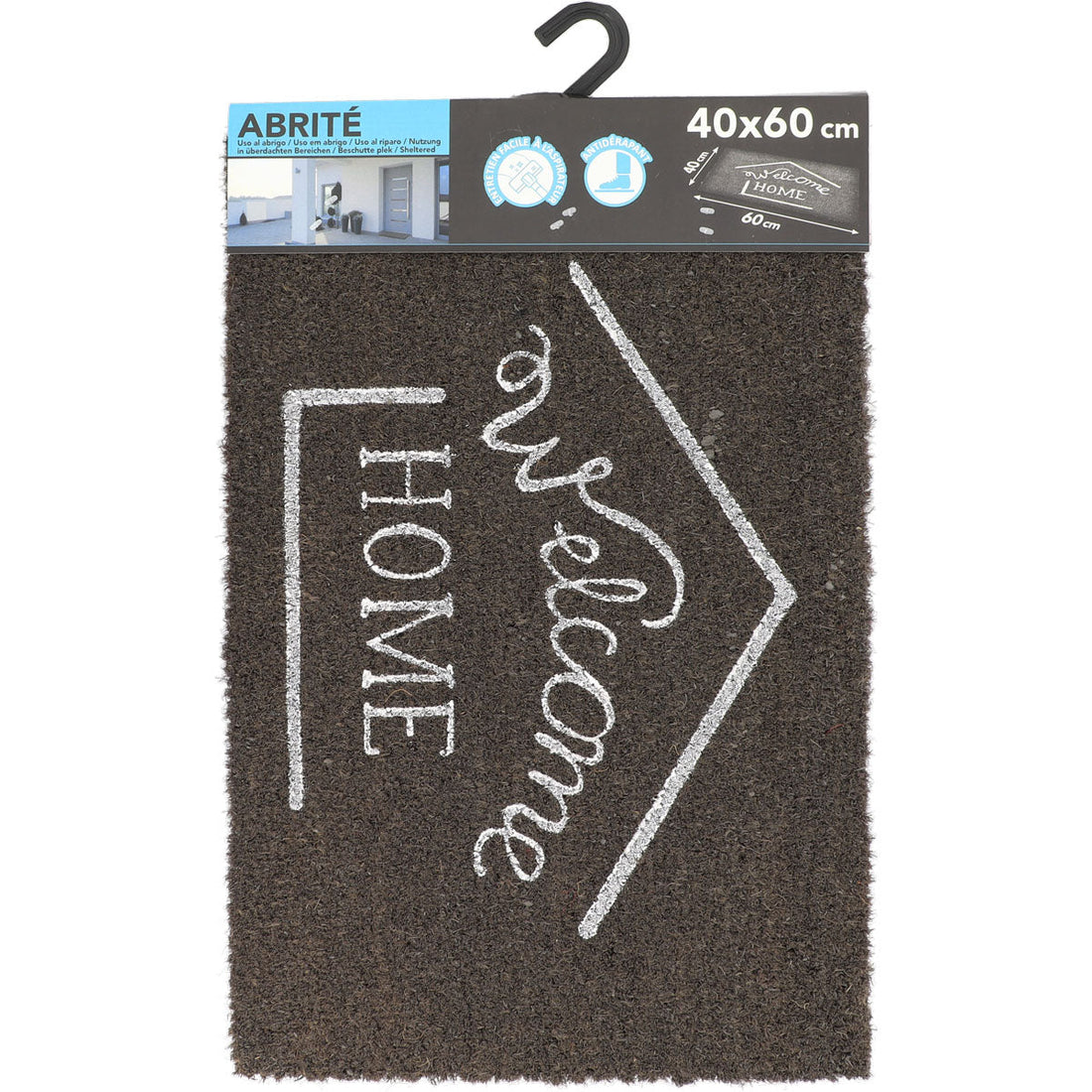 Preș Intrare Welcome Home 40X60CM Coco - Gri - ramosdecor