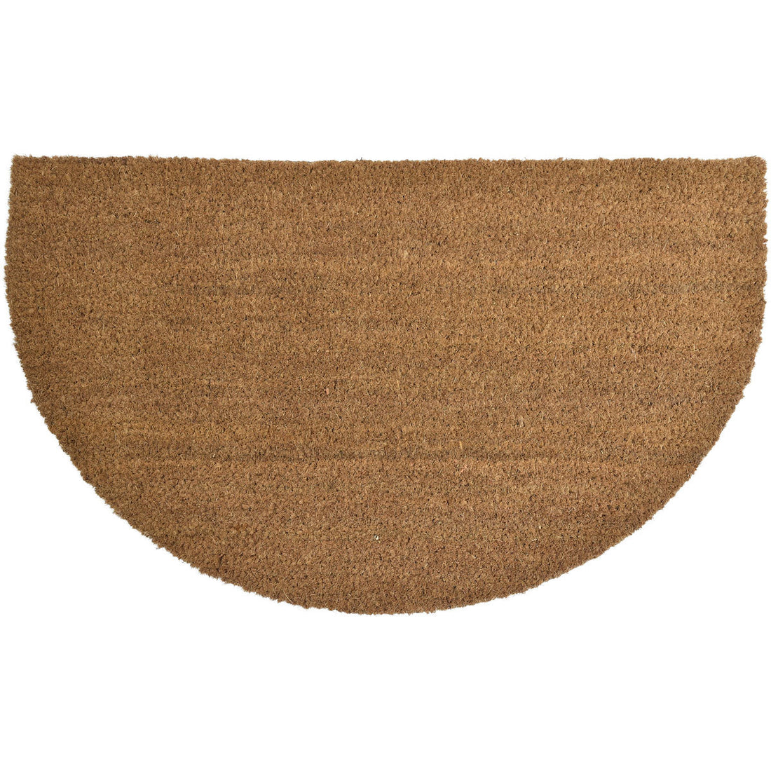 Preș Intrare Plain Half-Moon 45X75CM Coco - Natural - ramosdecor