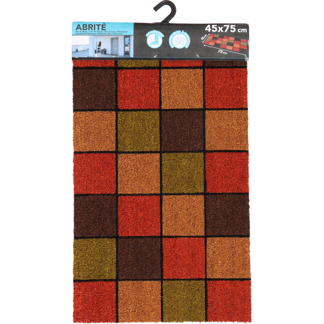 Preș Intrare Carlotta Orange 45X75CM Coco/Pvc - ramosdecor