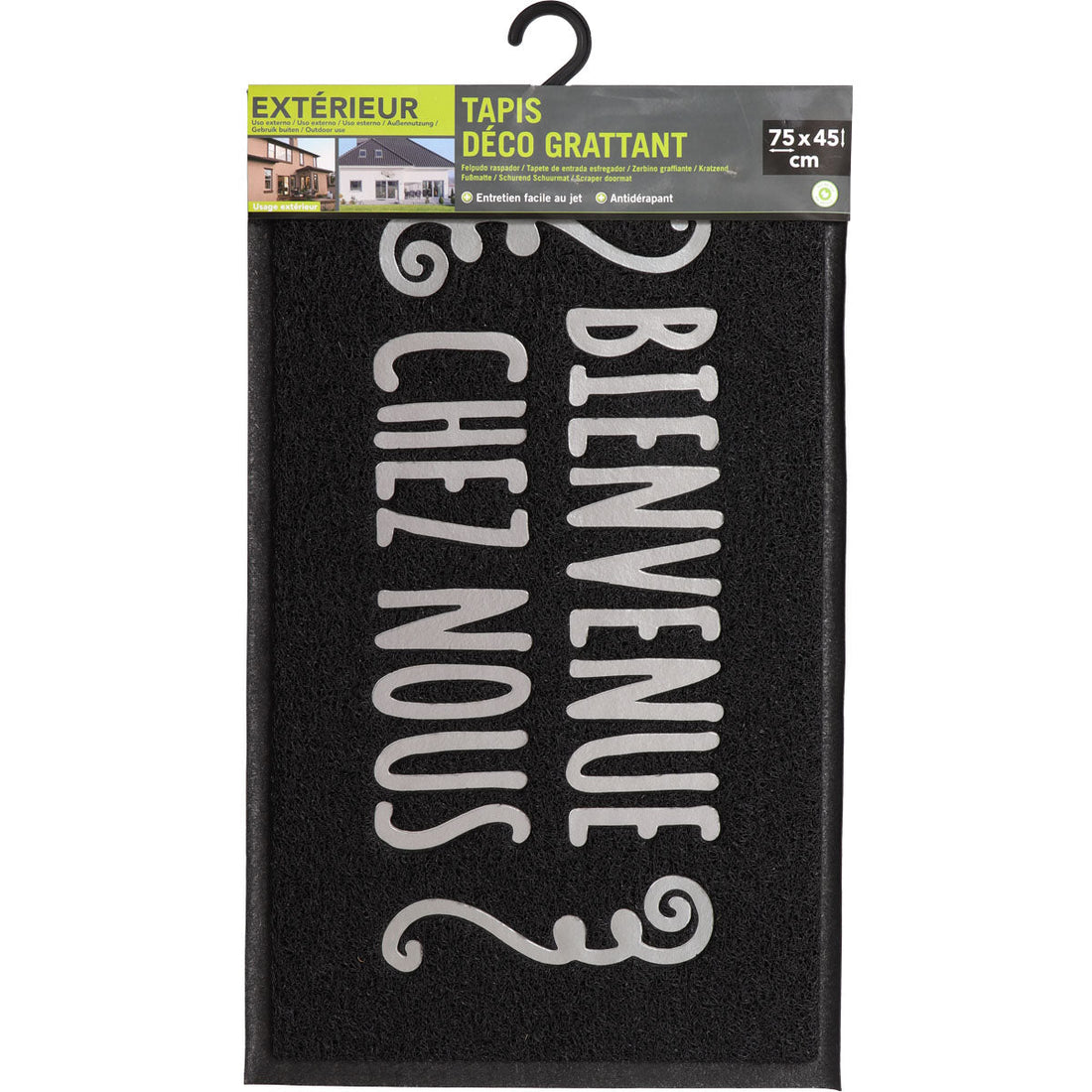 Preș Intrare Home 45X75CM Pvc - Bienvenue - ramosdecor