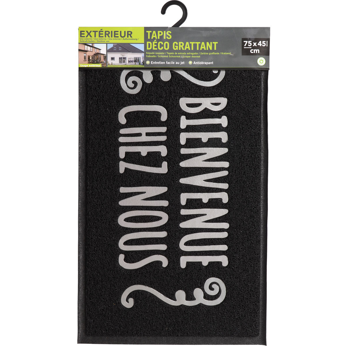 Preș Intrare Home 45X75CM Pvc - Bienvenue - ramosdecor