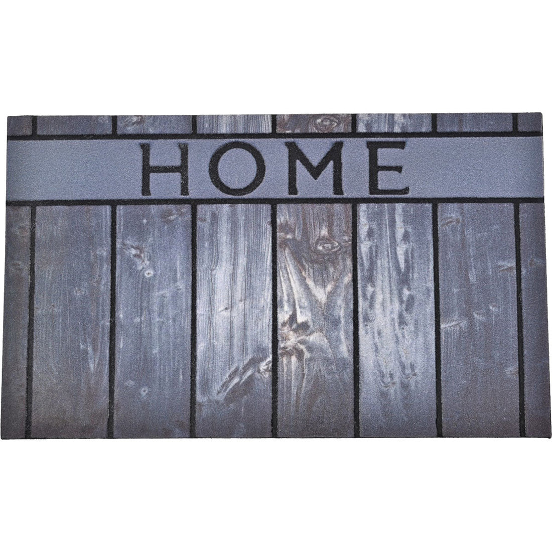 Preș Intrare Home 45X75CM Cauciuc - Efect Lemn Gri - ramosdecor