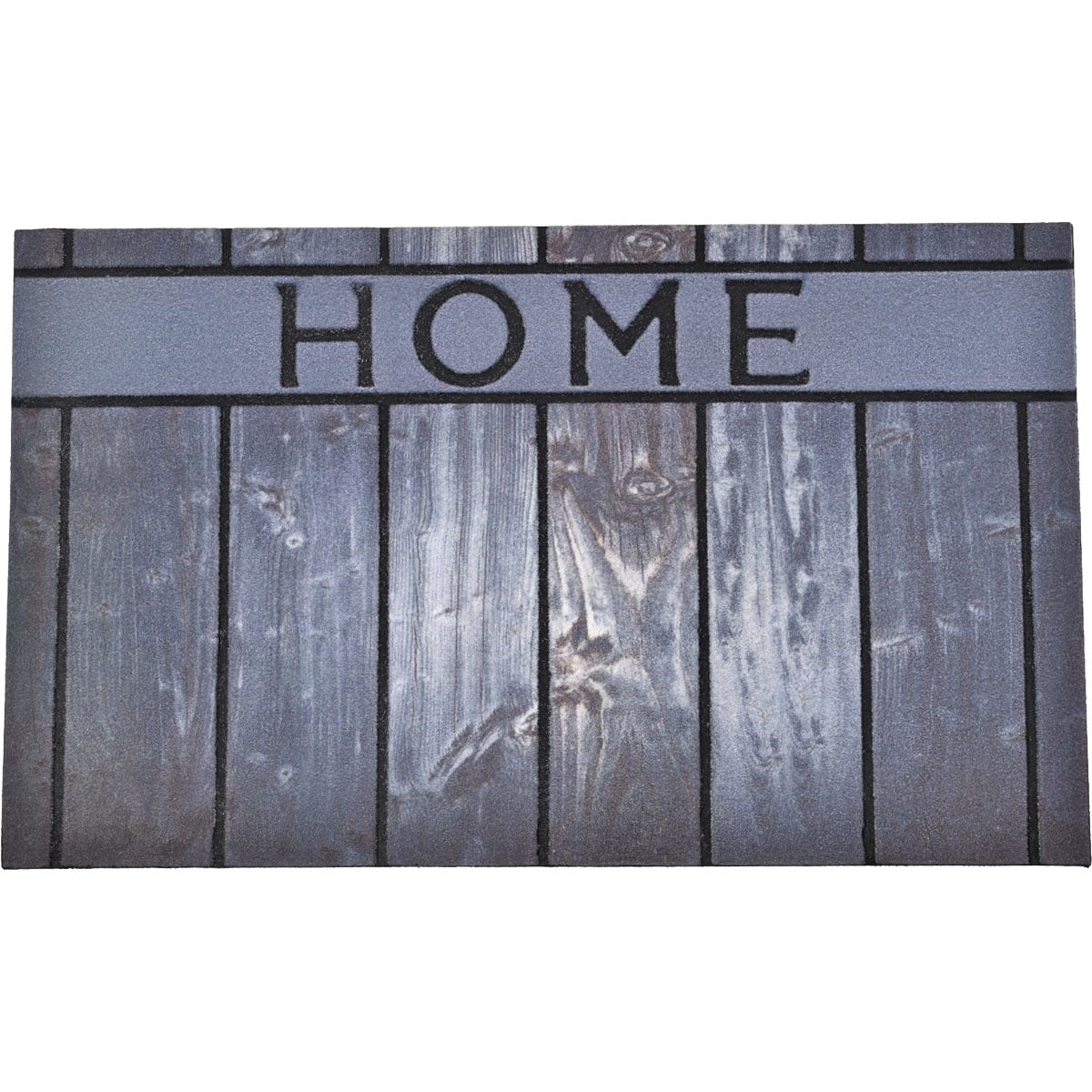 Preș Intrare Home 45X75CM Cauciuc - Efect Lemn Gri - ramosdecor