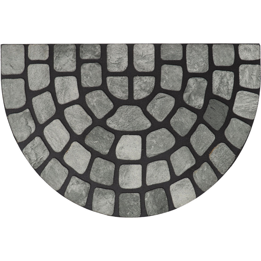 Preș Intrare Dalle Half-Moon 40X60CM Cauciuc - ramosdecor