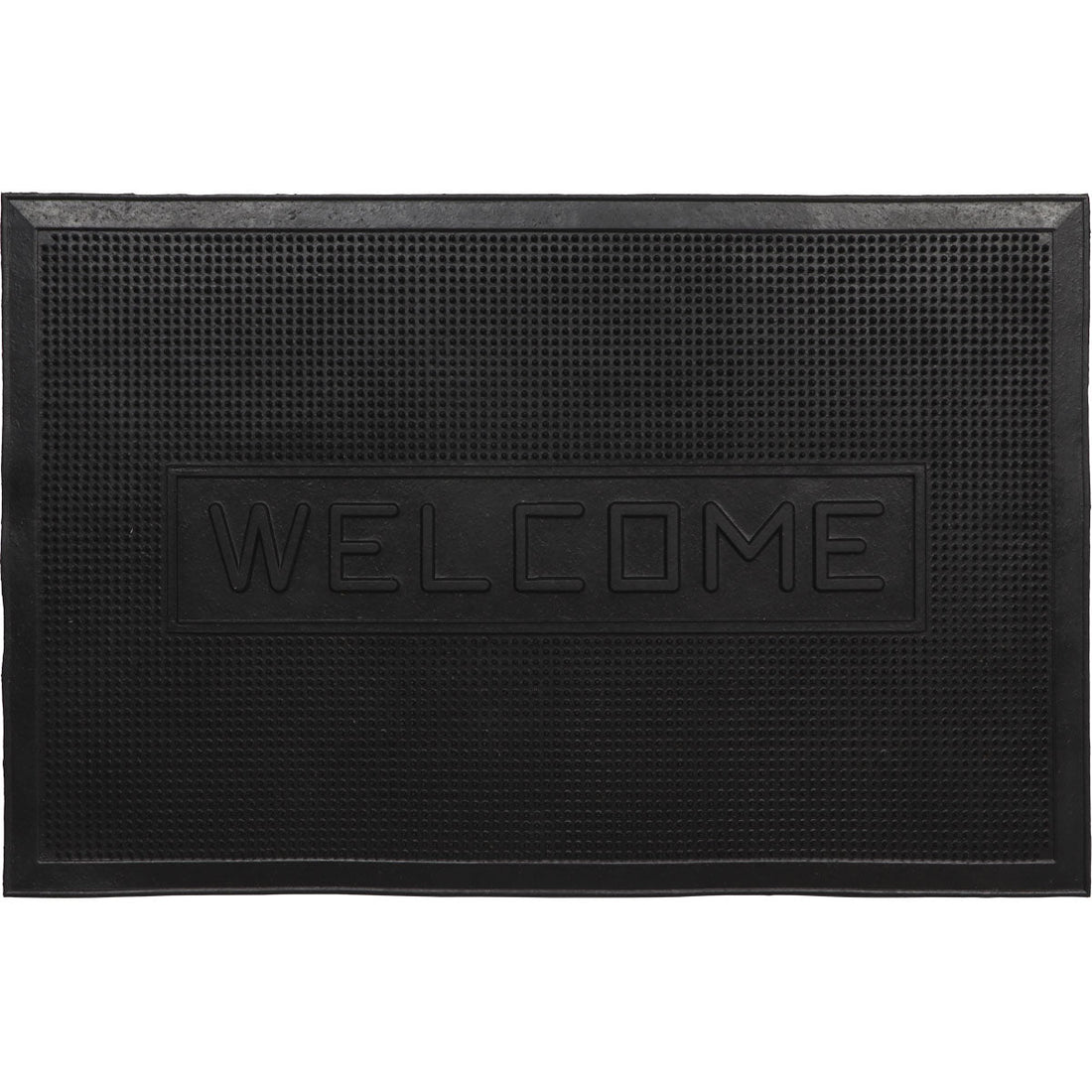 Preș Intrare Adam 45X70CM Cauciuc - Negru Welcome - ramosdecor