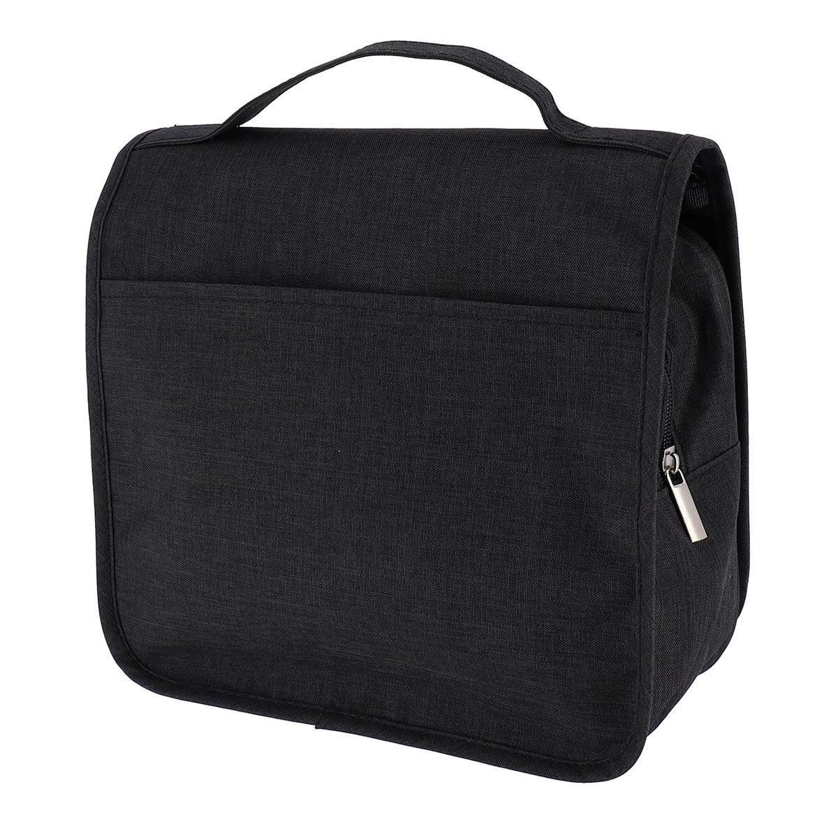 Geantă pentru Agățat cu Clapetă și Închidere cu Velcro Imprimat - Heather Black - ramosdecor