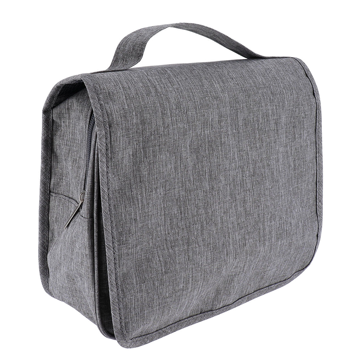 Geantă pentru Agățat cu Clapetă și Închidere cu Velcro Imprimat - Heather Grey - ramosdecor