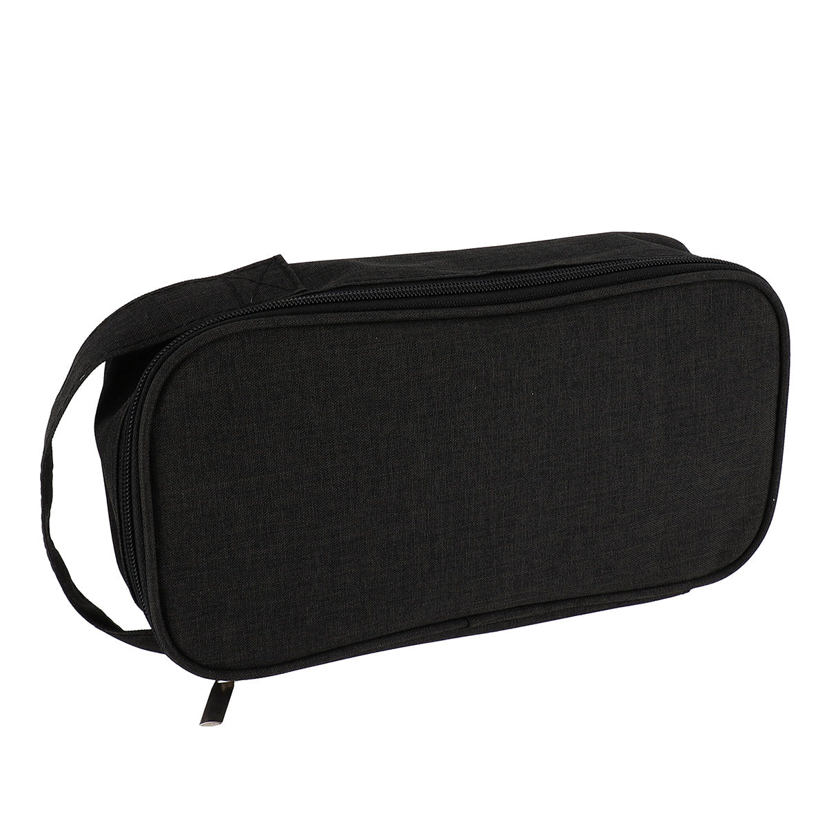 Organizator de Cabluri Iimprimat cu Închidere cu Fermoar - Heather Black - ramosdecor