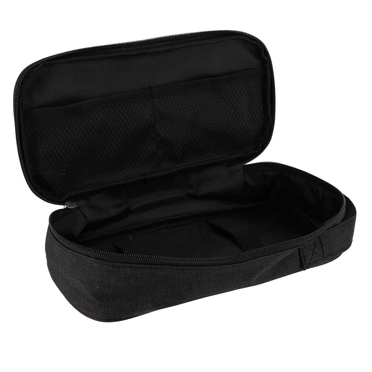 Organizator de Cabluri Iimprimat cu Închidere cu Fermoar - Heather Black - ramosdecor